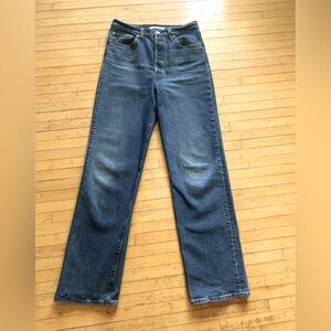 Levi's High Rise Straight Leg Jeans